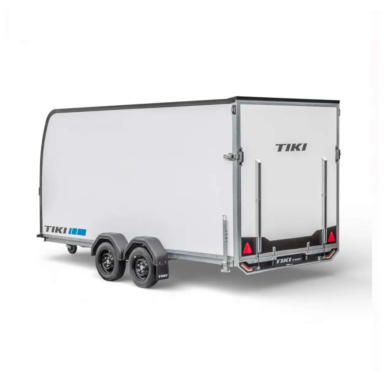 Tiki CV400-DRBW Kofferanhänger - 2000kg Tandem XPS-Isoliert Seitentür Rampe Tempo-100 – Bild 2