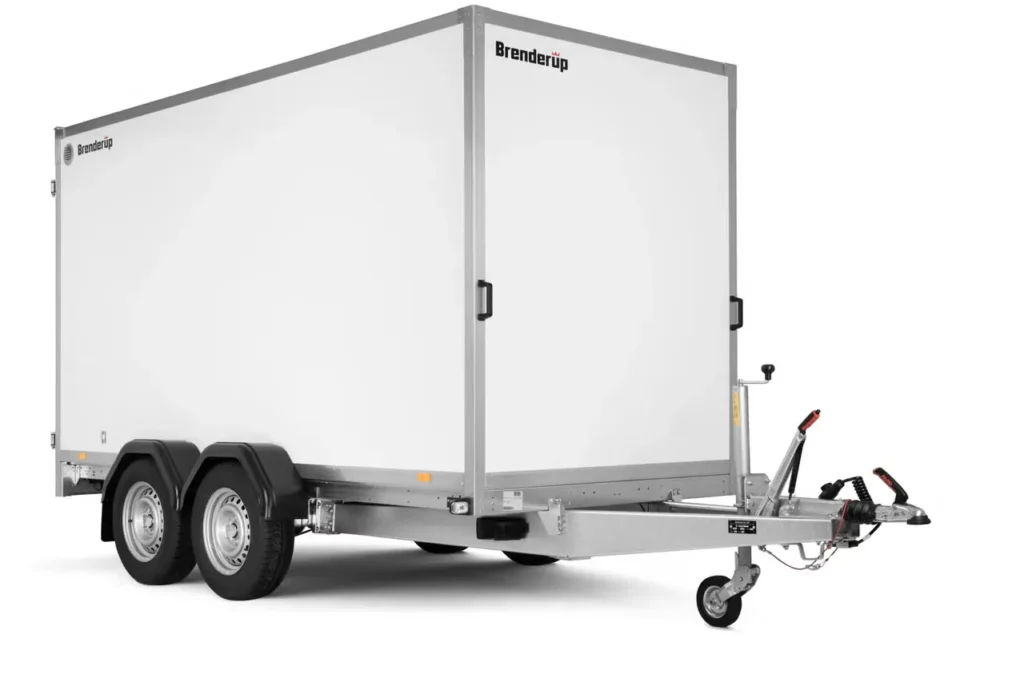 Brenderup CD350TBD2500 Cargo Dynamic Kofferanhänger - 2500kg Tandem Wabenplatte EV-Leichtbau