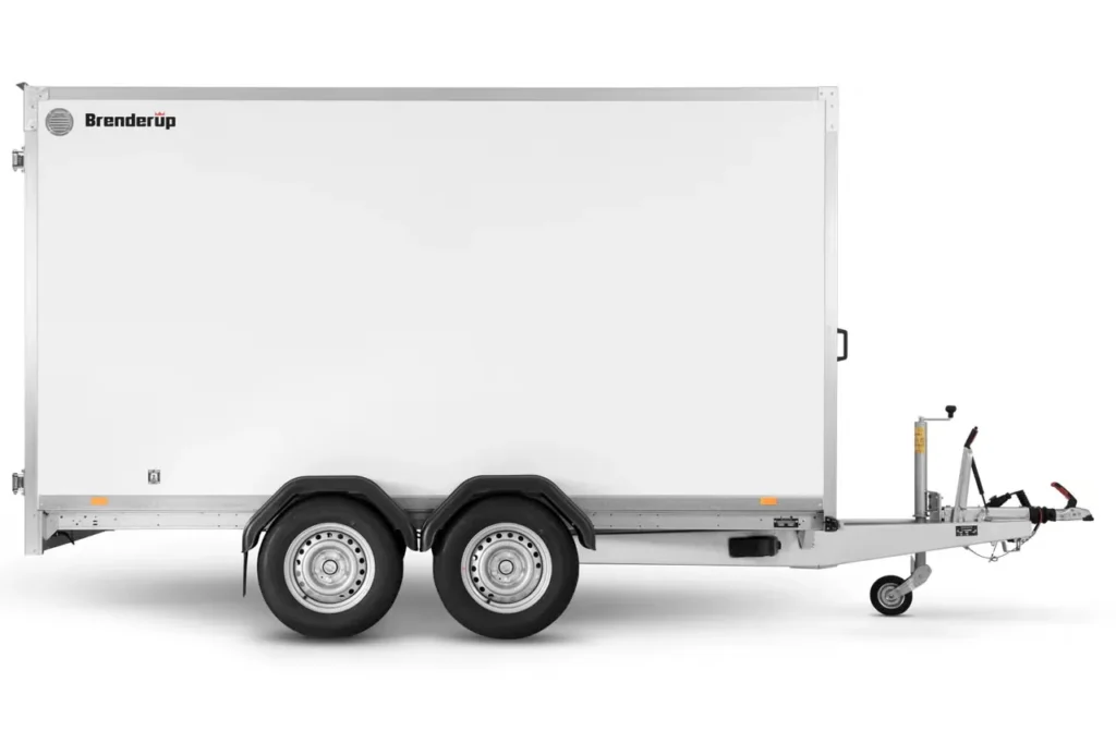 Brenderup CD350TBD2500 Cargo Dynamic Kofferanhänger - 2500kg Tandem Wabenplatte EV-Leichtbau