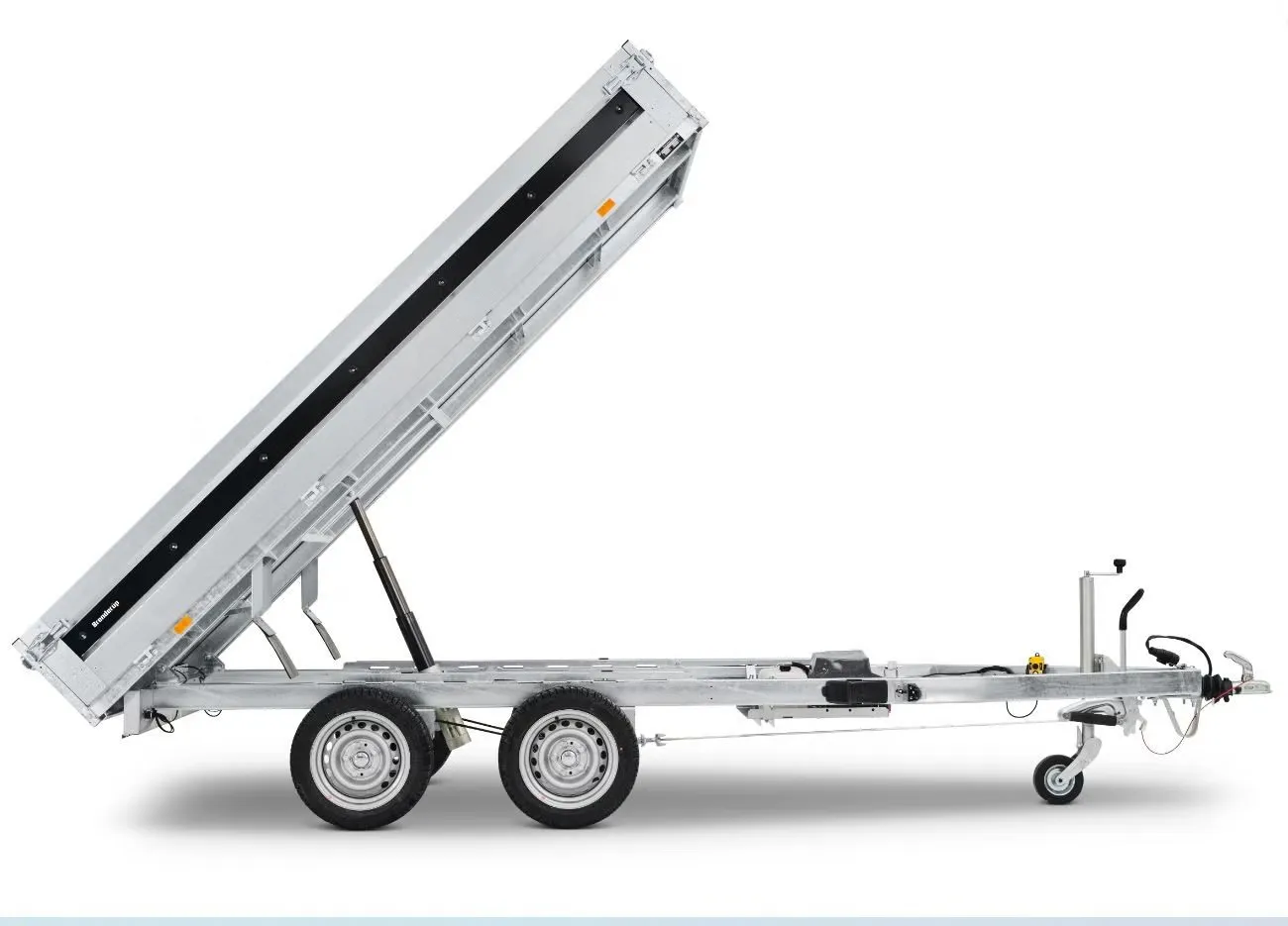 Rückwärtskipper Brenderup Serie 4000 (2.700 kg Elektro-Tandemkipper) – Bild 2