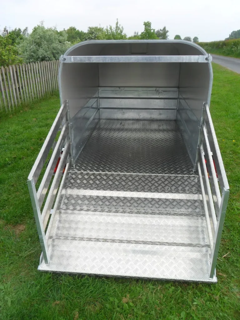Graham Edwards GET16W TRI Viehanhänger - 4.88m 3-Achser Power Deck+ Elektro-Doppelstock