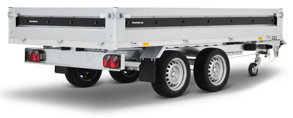 Rückwärtskipper Brenderup Serie 4000 (2.700 kg Elektro-Tandemkipper)