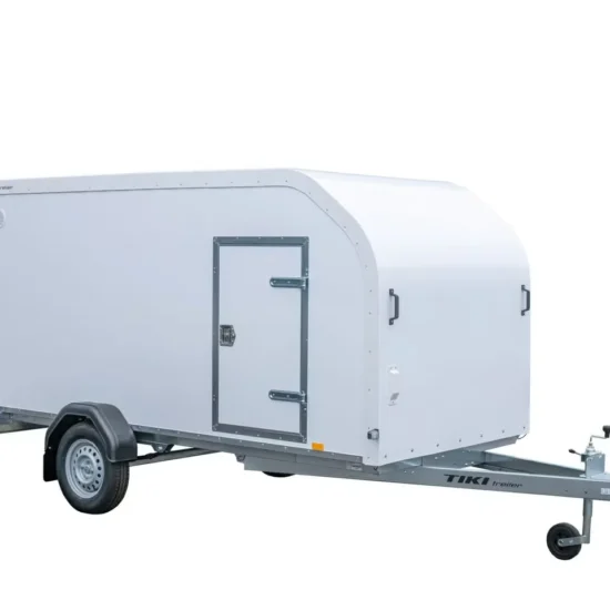 Tiki CV300-L Kofferanhänger - 750kg Ungebremst Kombirampe Blattfederung XPS – Bild 1