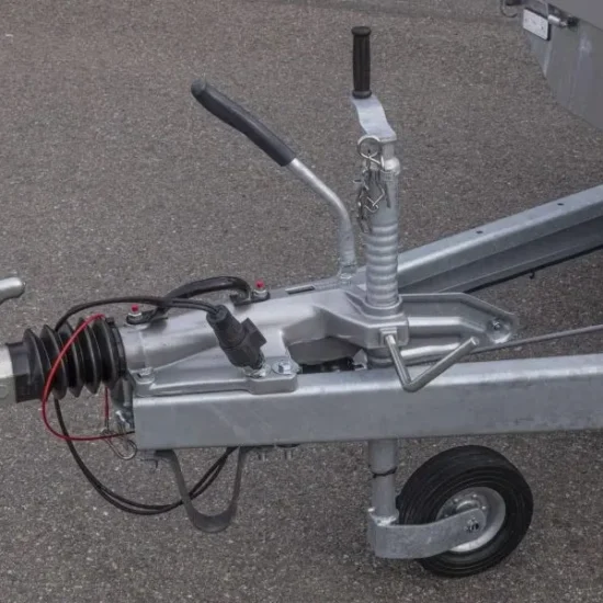 Anhänger TIKI CP500-DRB/DROP 3500 kg - Cargo Anhänger mit Alubordwänden – Bild 5