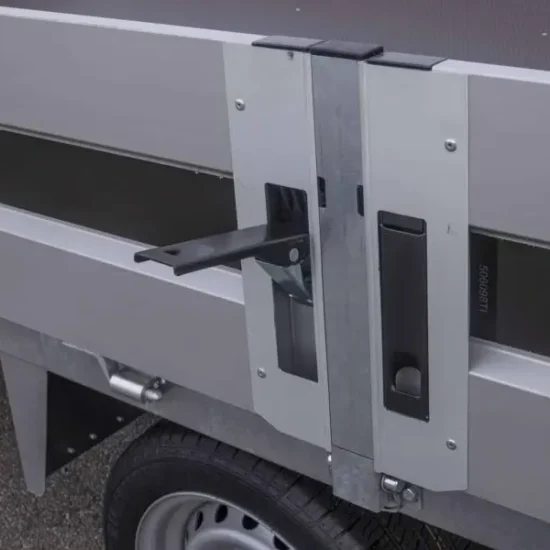 Anhänger TIKI CP500-DRB/DROP 3500 kg - Cargo Anhänger mit Alubordwänden – Bild 7
