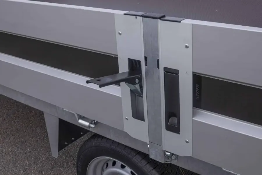 Anhänger TIKI CP500-DRB/DROP 3500 kg - Cargo Anhänger mit Alubordwänden