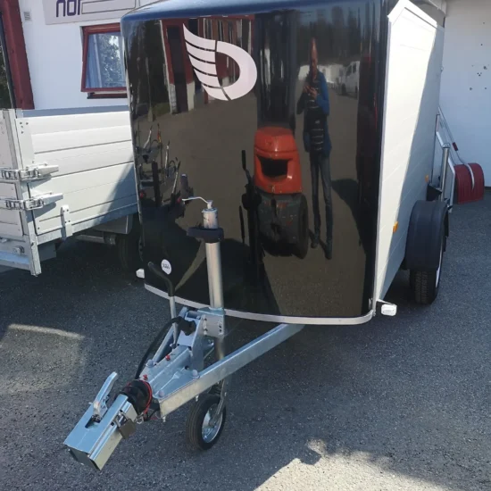 Anhänger Debon Roadster 255 - Kofferanhänger mit Auffahrklappe & Seitentür – Bild 9