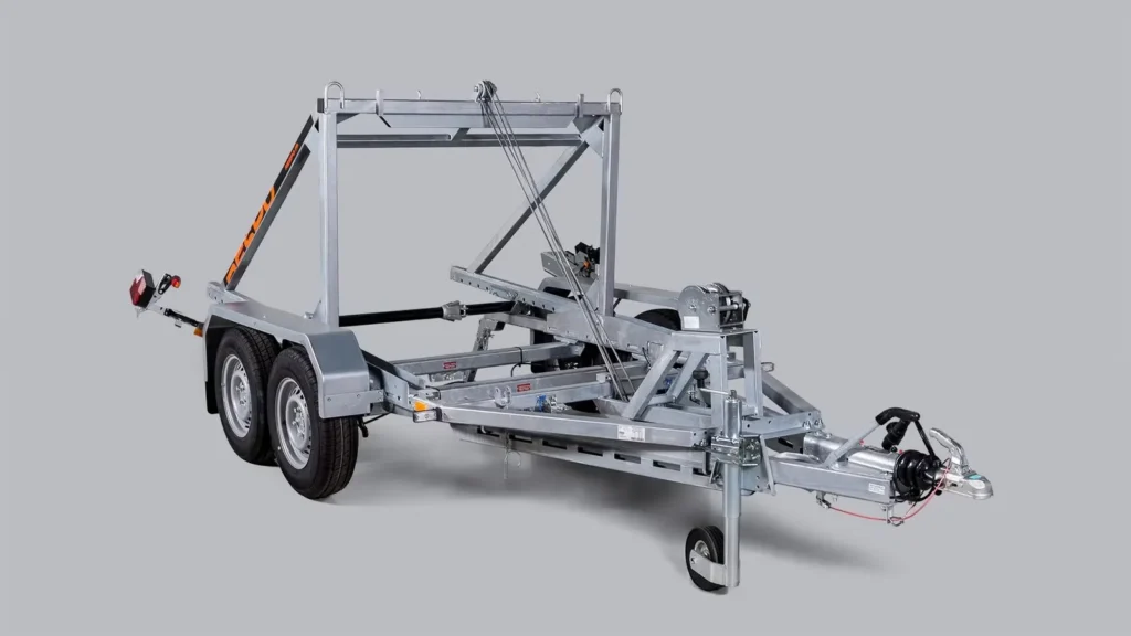 Kabeltrommelanhänger RC 4427 (2.700 kg Spezial-Tandemanhänger)