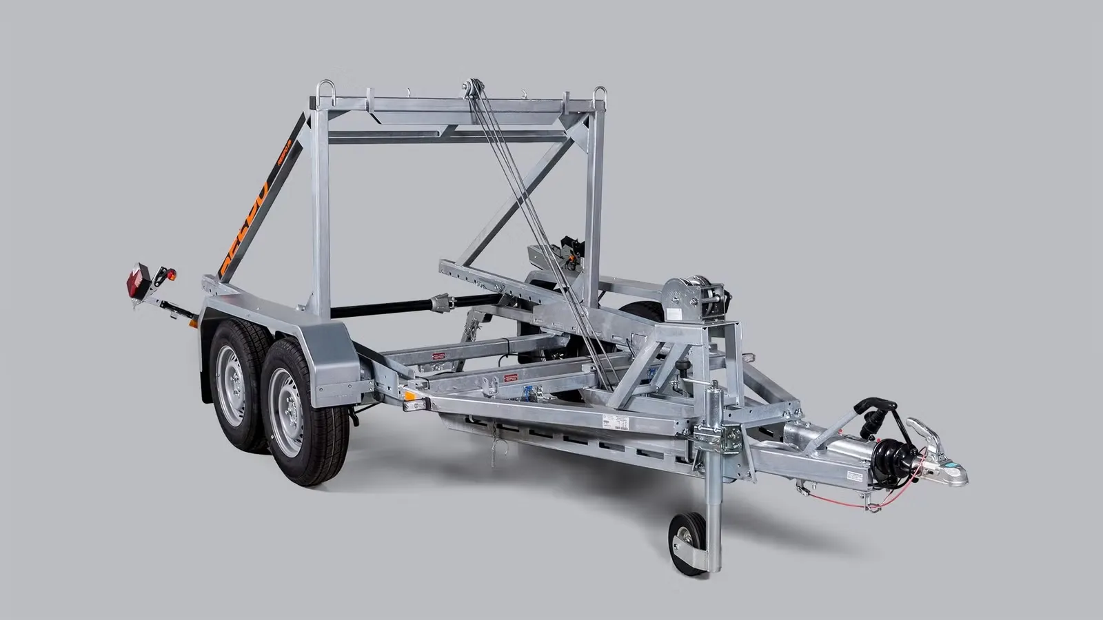 Kabeltrommelanhänger RC 4427 (2.700 kg Spezial-Tandemanhänger) – Bild 3