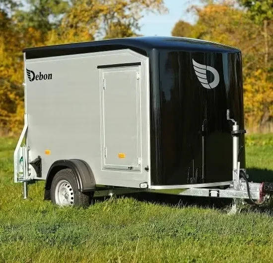 Anhänger Debon Roadster 255 - Kofferanhänger mit Auffahrklappe & Seitentür – Bild 2