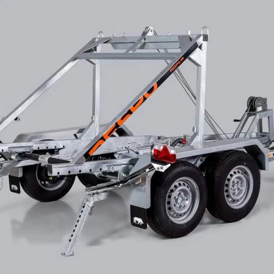 Kabeltrommelanhänger RC 4427 (2.700 kg Spezial-Tandemanhänger) – Bild 1