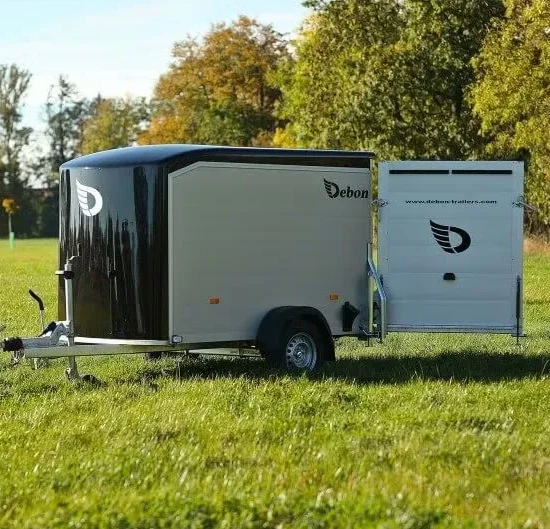 Anhänger Debon Roadster 255 - Kofferanhänger mit Auffahrklappe & Seitentür – Bild 8