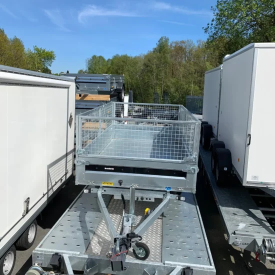 rennholz- und Schwerlastkipper Brenderup Serie 4000 (2.700 kg Elektro-Tandemkipper) – Bild 5