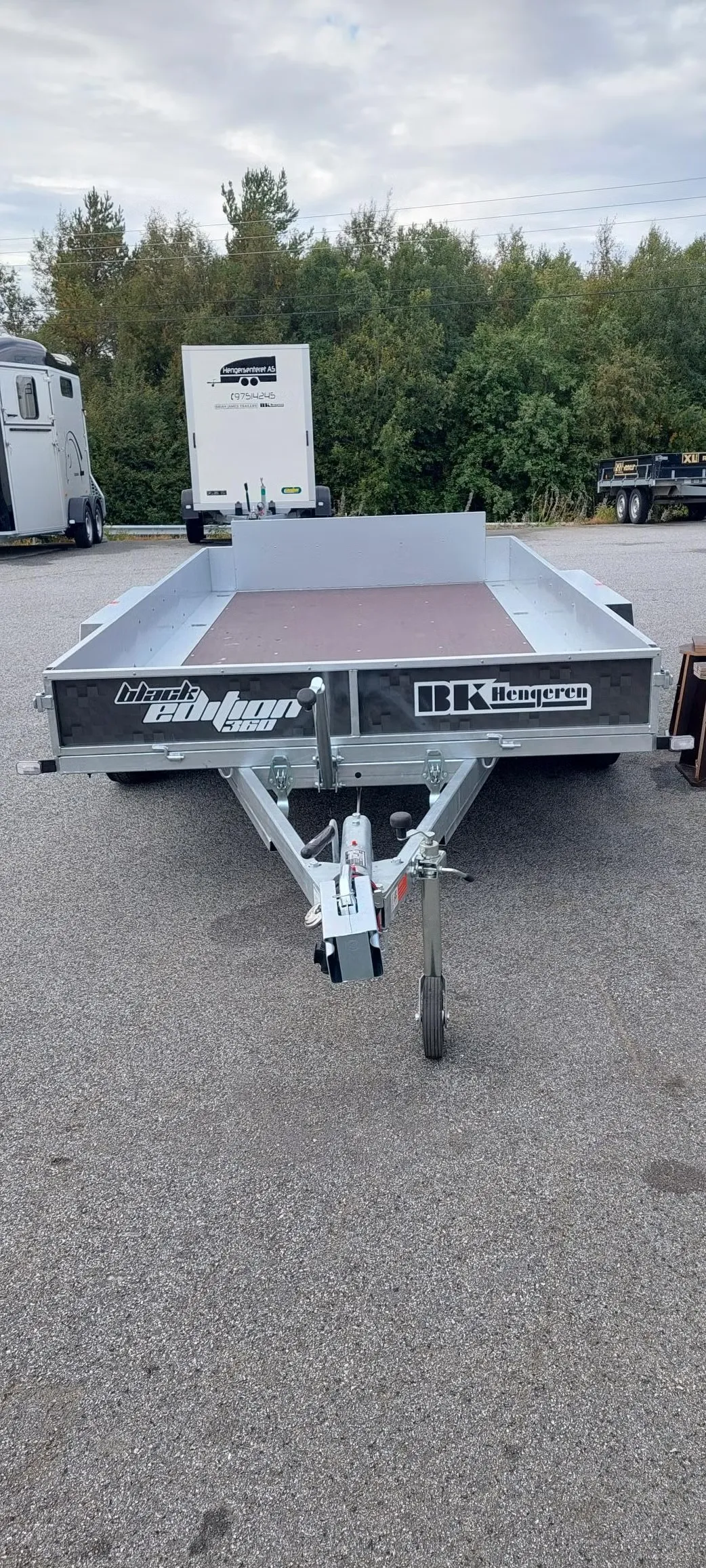 Anhänger PL2736B 2-B Black Edition - Vielseitiger Transportanhänger – Bild 3