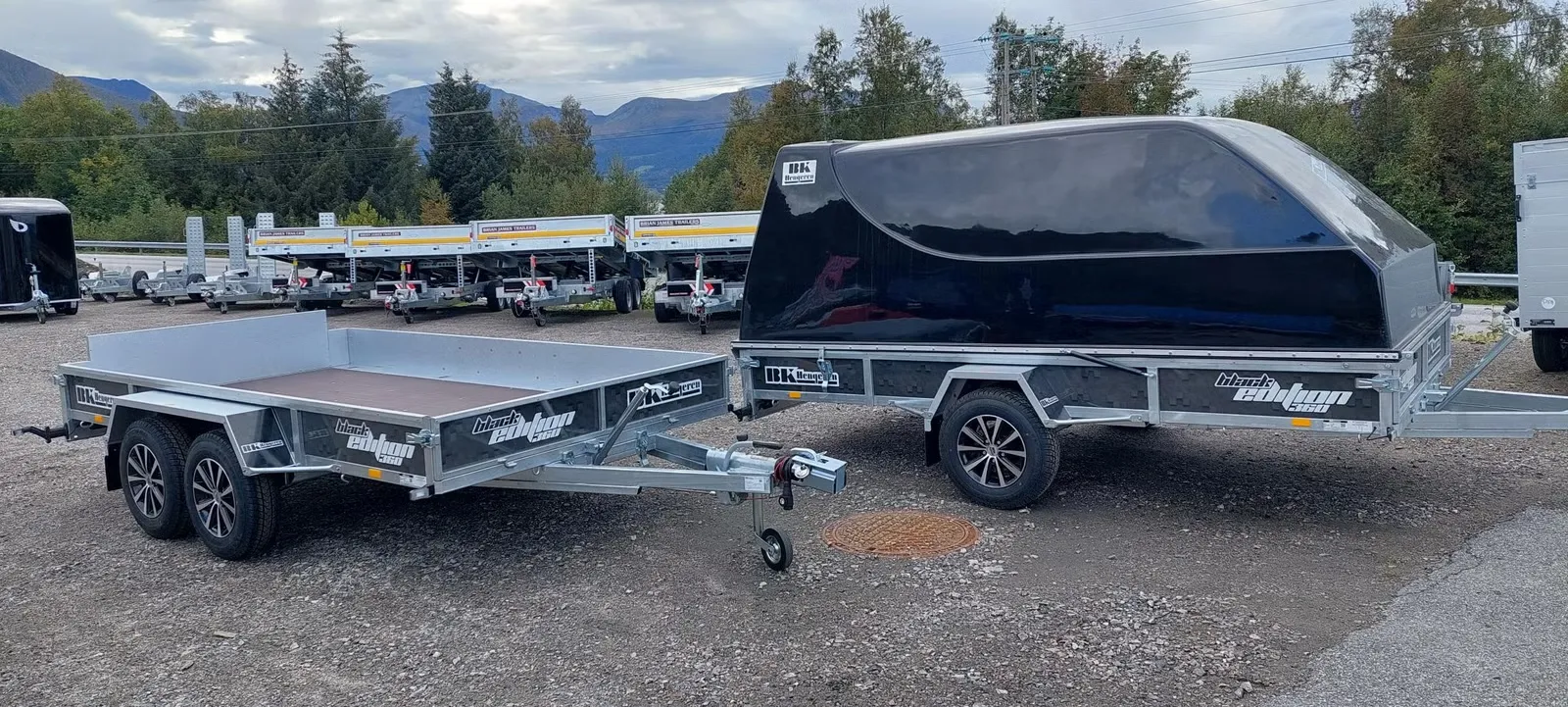 Anhänger PL2736B 2-B Black Edition - Vielseitiger Transportanhänger – Bild 4