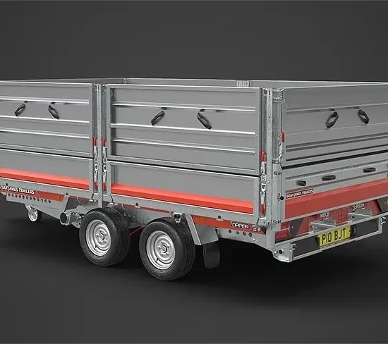 Dreiseitenkipper Brian James Tipper (3.500 kg Tridem-Schwerlastkipper) – Bild 21