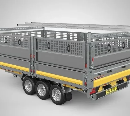 Dreiseitenkipper Brian James Tipper (3.500 kg Tridem-Schwerlastkipper) – Bild 2