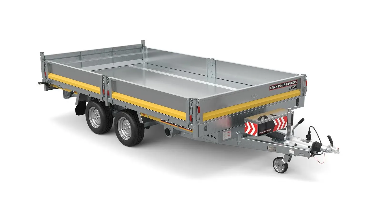 Dreiseitenkipper Brian James Tipper (3,60 m x 2,00 m / Doppel-Kippzylinder) – Bild 1