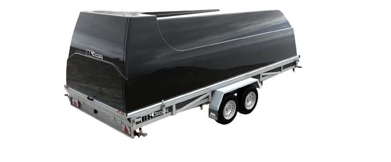 Anhänger BK Containeranhänger Black Edition - Multi-Transportanhänger