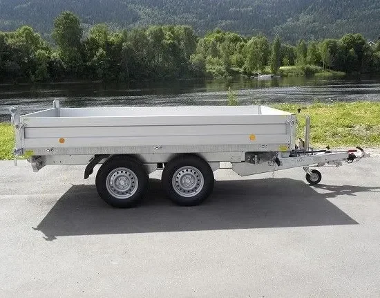 Dreiseitenkipper Böckmann DK-AL 3218/35E (3.500 kg Tandem-Hochlader) – Bild 1
