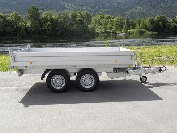 Dreiseitenkipper Böckmann DK-AL 3218/35E (3.500 kg Tandem-Hochlader)