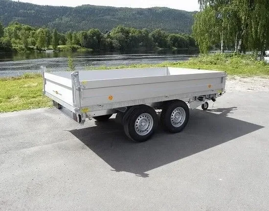 Dreiseitenkipper Böckmann DK-AL 3218/35E (3.500 kg Tandem-Hochlader) – Bild 4