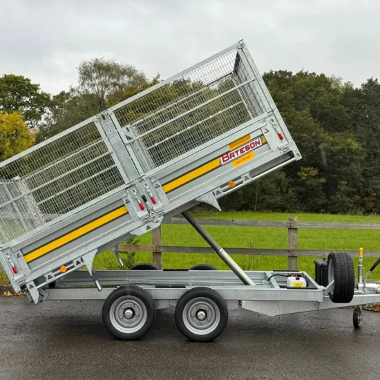 Dreiseitenkipper 353H (3.500 kg Tandem-Schwerlastkipper mit Gitteraufbau) – Bild 2