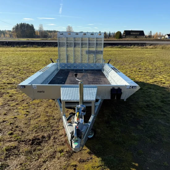 Anhänger Martz BAU 3 350S 3500 kg - Baumaschinentransporter mit Auffahrrampe – Bild 13