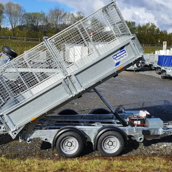 Dreiseiten- / Rückwärtskipper (Modell TG3836213524-N – 3.500 kg Tandem-Schwerlastkipper) – Bild 5