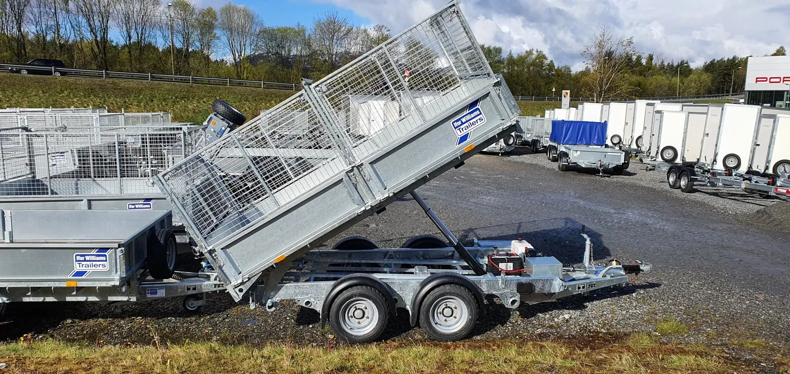 Dreiseiten- / Rückwärtskipper (Modell TG3836213524-N – 3.500 kg Tandem-Schwerlastkipper) – Bild 5