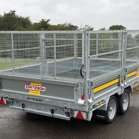Dreiseitenkipper 353H (3.500 kg Tandem-Schwerlastkipper mit Gitteraufbau) – Bild 3