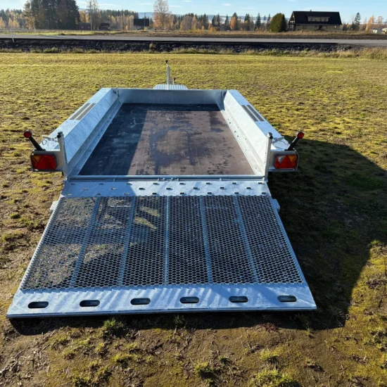 Anhänger Martz BAU 3 350S 3500 kg - Baumaschinentransporter mit Auffahrrampe – Bild 5