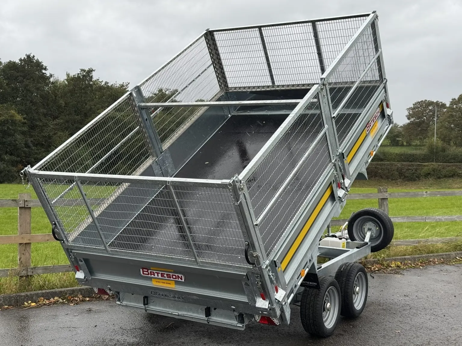 Dreiseitenkipper 353H (3.500 kg Tandem-Schwerlastkipper mit Gitteraufbau) – Bild 5