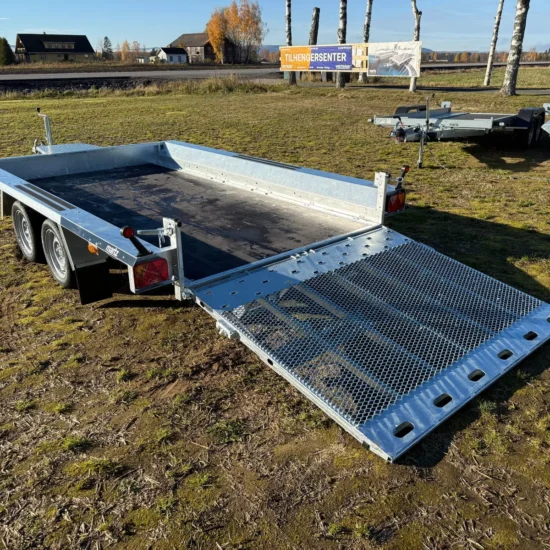 Anhänger Martz BAU 3 350S 3500 kg - Baumaschinentransporter mit Auffahrrampe – Bild 6