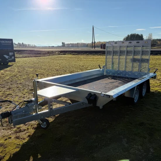 Anhänger Martz BAU 3 350S 3500 kg - Baumaschinentransporter mit Auffahrrampe – Bild 7