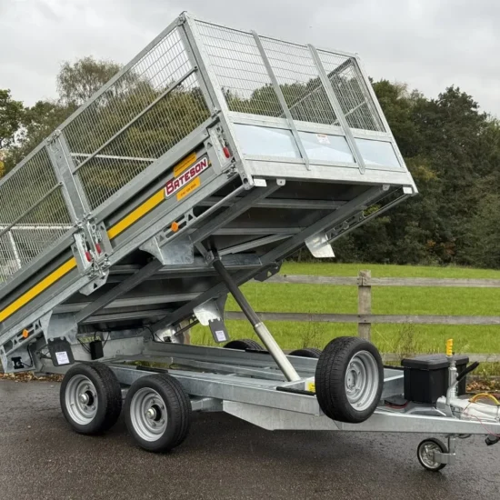 Dreiseitenkipper 353H (3.500 kg Tandem-Schwerlastkipper mit Gitteraufbau) – Bild 7