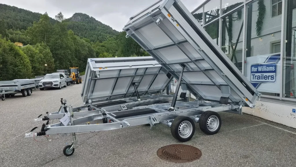 Dreiseitenkipper Brenderup TT5000 (3.000 kg Profi-Tandemkipper / Modell 315829)