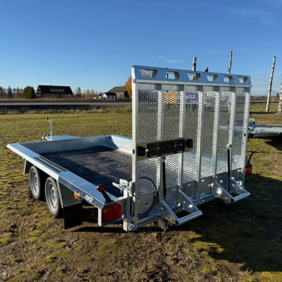 Anhänger Martz BAU 3 350S 3500 kg - Baumaschinentransporter mit Auffahrrampe – Bild 10
