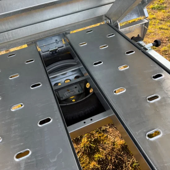 Anhänger Martz Tipper HD300/2S 3000 kg - Elektro- & Hand-Rückwärtskipper – Bild 5
