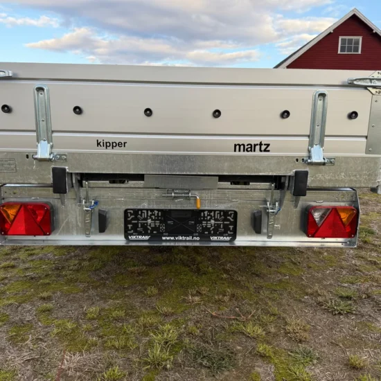 Anhänger Martz Tipper HD300/2S 3000 kg - Elektro- & Hand-Rückwärtskipper – Bild 13