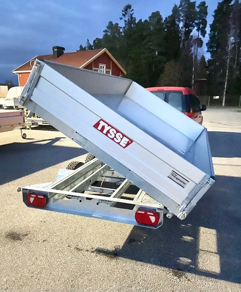 Dreiseitenkipper Tysse 6423 (3.500 kg Schwerlast-Tandemkipper)