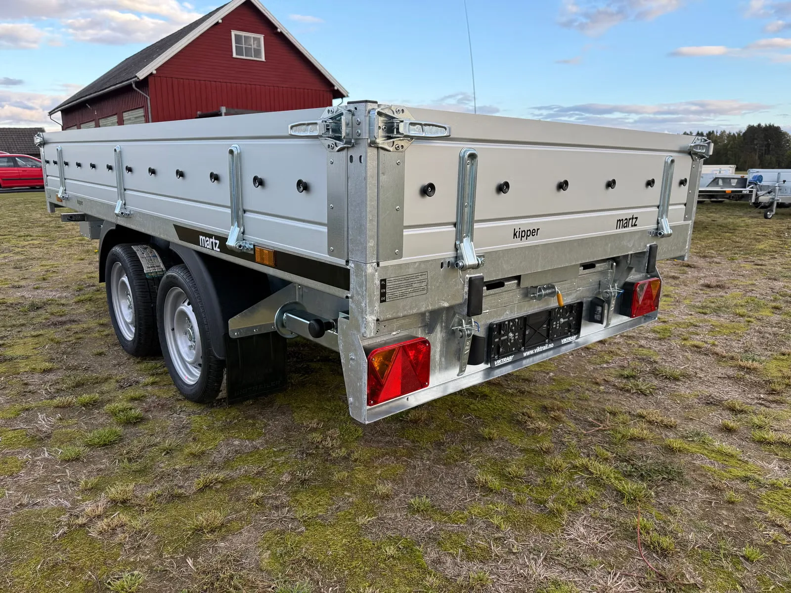 Anhänger Martz Tipper HD300/2S 3000 kg - Elektro- & Hand-Rückwärtskipper – Bild 14