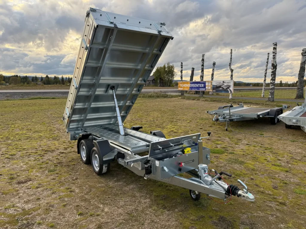 Anhänger Martz Tipper HD300/2S 3000 kg - Elektro- & Hand-Rückwärtskipper