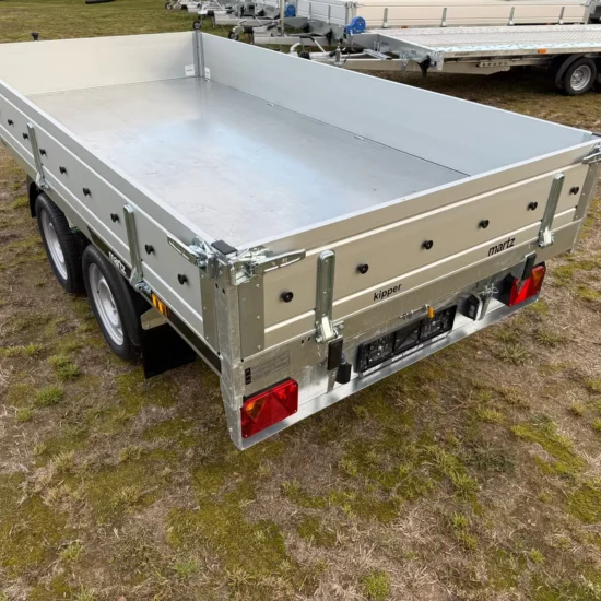 Anhänger Martz Tipper HD300/2S 3000 kg - Elektro- & Hand-Rückwärtskipper – Bild 17