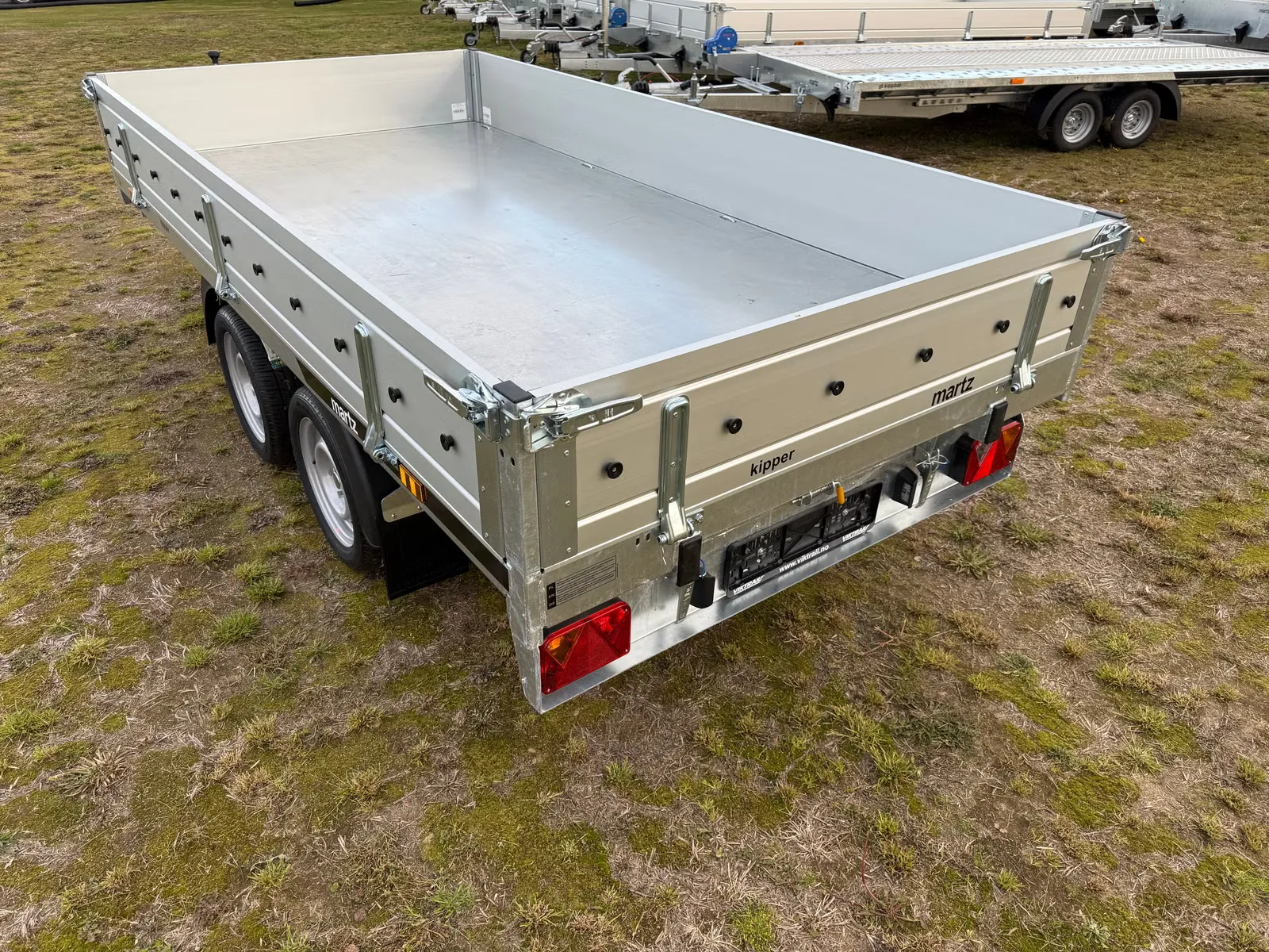 Anhänger Martz Tipper HD300/2S 3000 kg - Elektro- & Hand-Rückwärtskipper – Bild 17