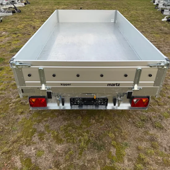 Anhänger Martz Tipper HD300/2S 3000 kg - Elektro- & Hand-Rückwärtskipper – Bild 4
