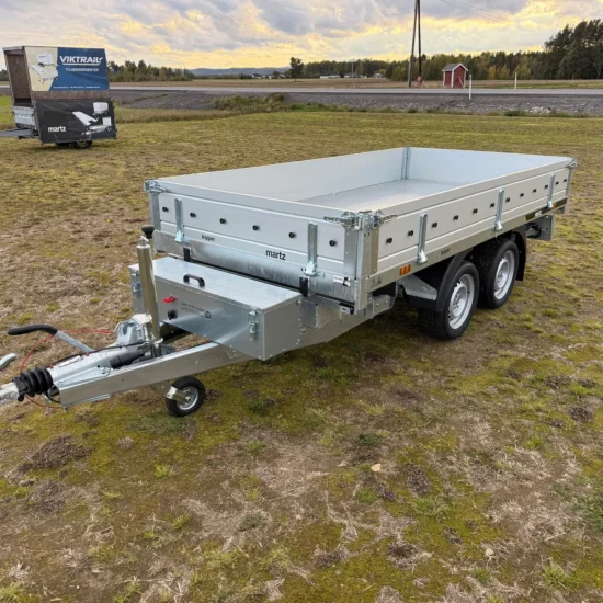 Anhänger Martz Tipper HD300/2S 3000 kg - Elektro- & Hand-Rückwärtskipper – Bild 18