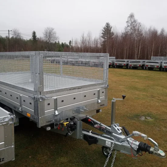 Anhänger Martz Tipper HD300/2S 3000 kg - Elektro- & Hand-Rückwärtskipper – Bild 6