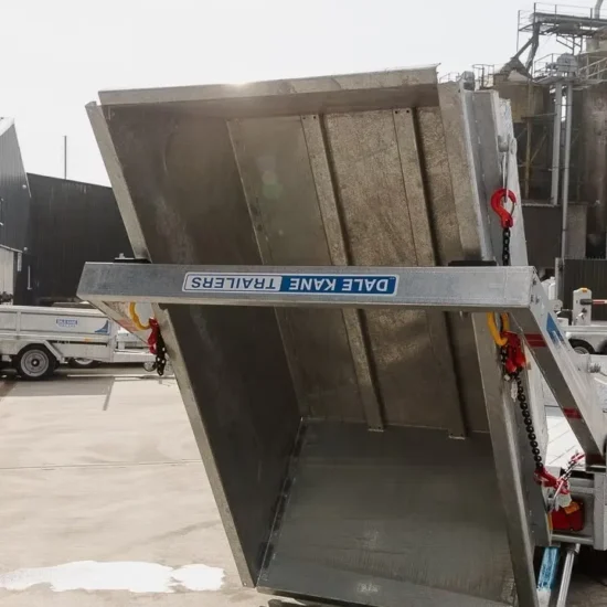 Dale Kane Spezial-Containeranhänger (3.000 kg Tandemanhänger mit Hakenlift-/Kippersystem) – Bild 3
