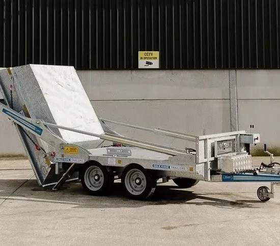 Dale Kane Spezial-Containeranhänger (3.000 kg Tandemanhänger mit Hakenlift-/Kippersystem) – Bild 6